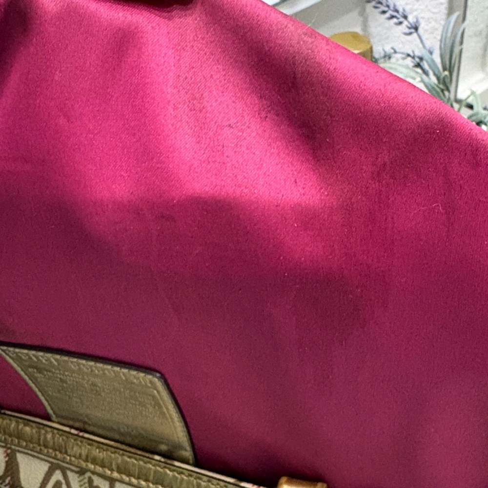 Coach Y2K Gold and Tan Graphic Tote Bag - Picture 15 of 16